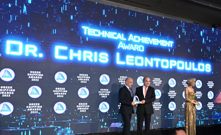 ABS Global Ship Systems Center Director Honored for Technical Achievement at 2022 Greek Shipping Awards